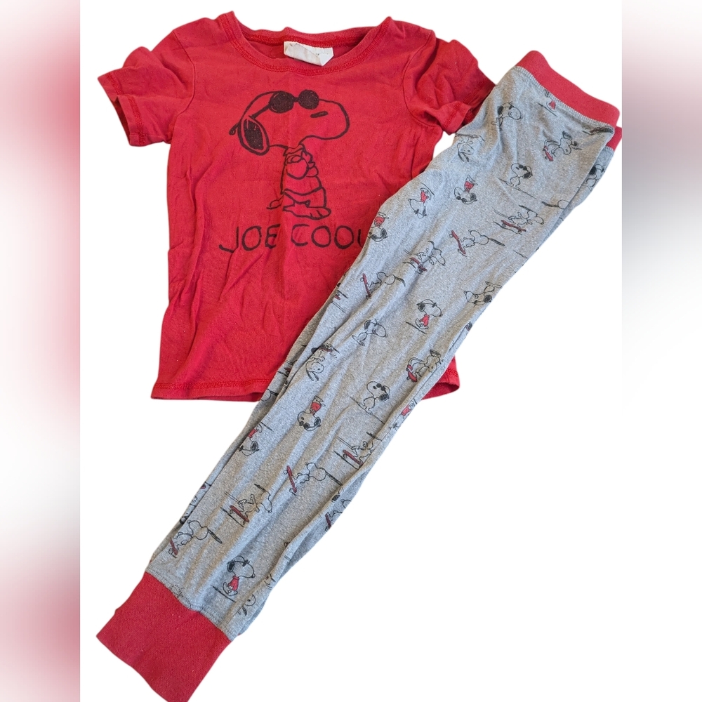 🌞4/20$ Kids Pajamas Set - Red and Gray